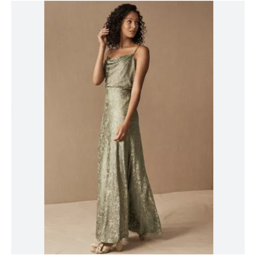 BHLDN Jenny Yoo Dahlia Dress Formal Maxi 10; Worn once